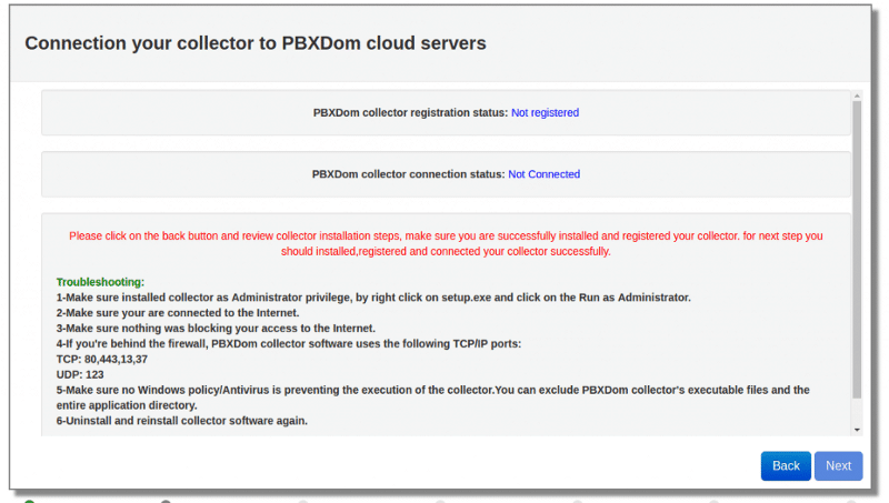 En el siguiente paso, verá la siguiente ventana.